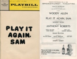 Programa Teatral Obra "Play it again, Sam"