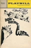 Programa Obra Teatral "Don't drink the water"