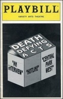 Programa Obra Teatral "Death defying acts"